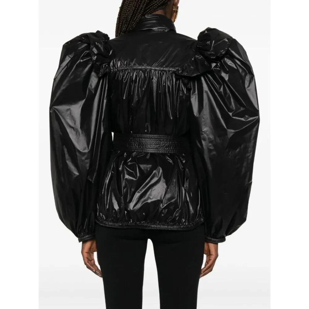 Saint Laurent Black Jackets - Puffer Jackets Women - Picture 2 of 5